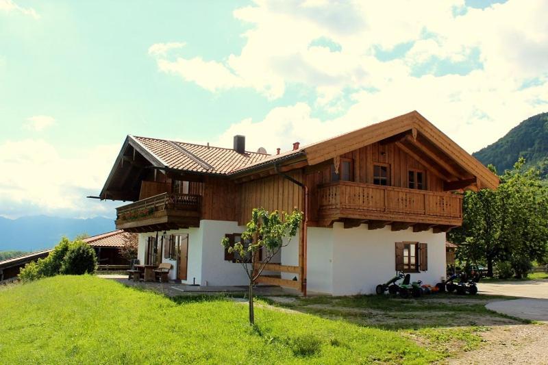 Villa Schneiderhof Urlaub auf dem Bauernhof Bernau am Chiemsee Exterior foto